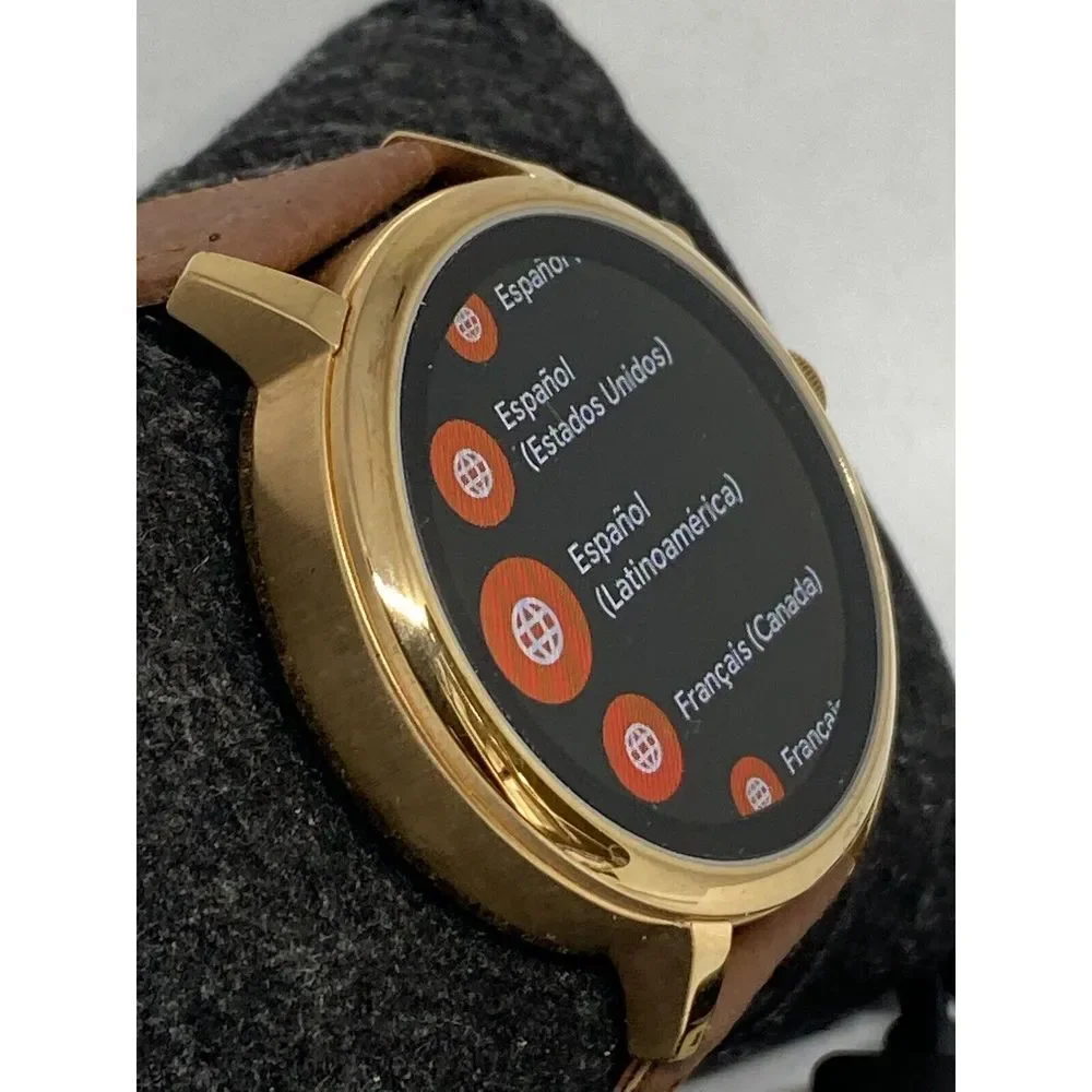 Fossil Gen 4 Authentic Digital Dial Smart Watch Custom Band FTW6018 LT278